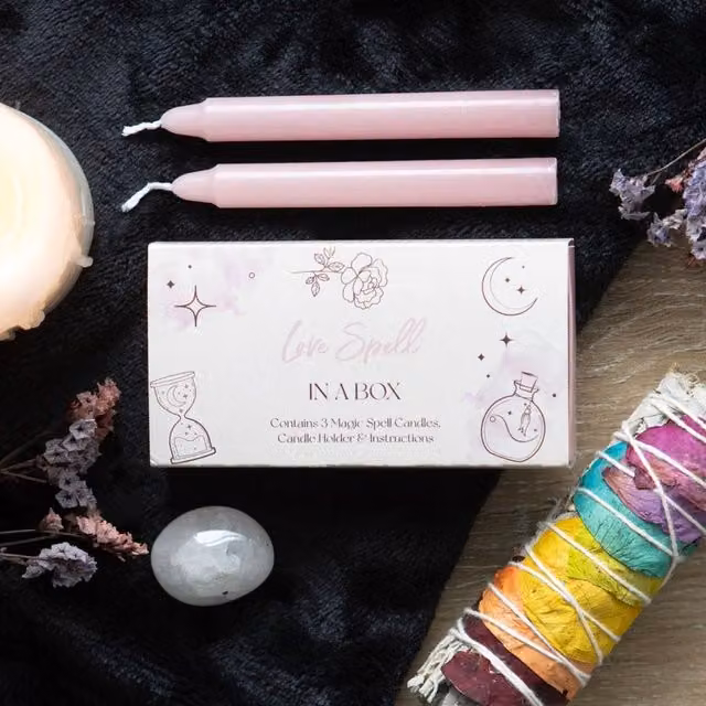 Uniqueful Magic Love Spell in a Box Valentine's Day Gift Set in Pink