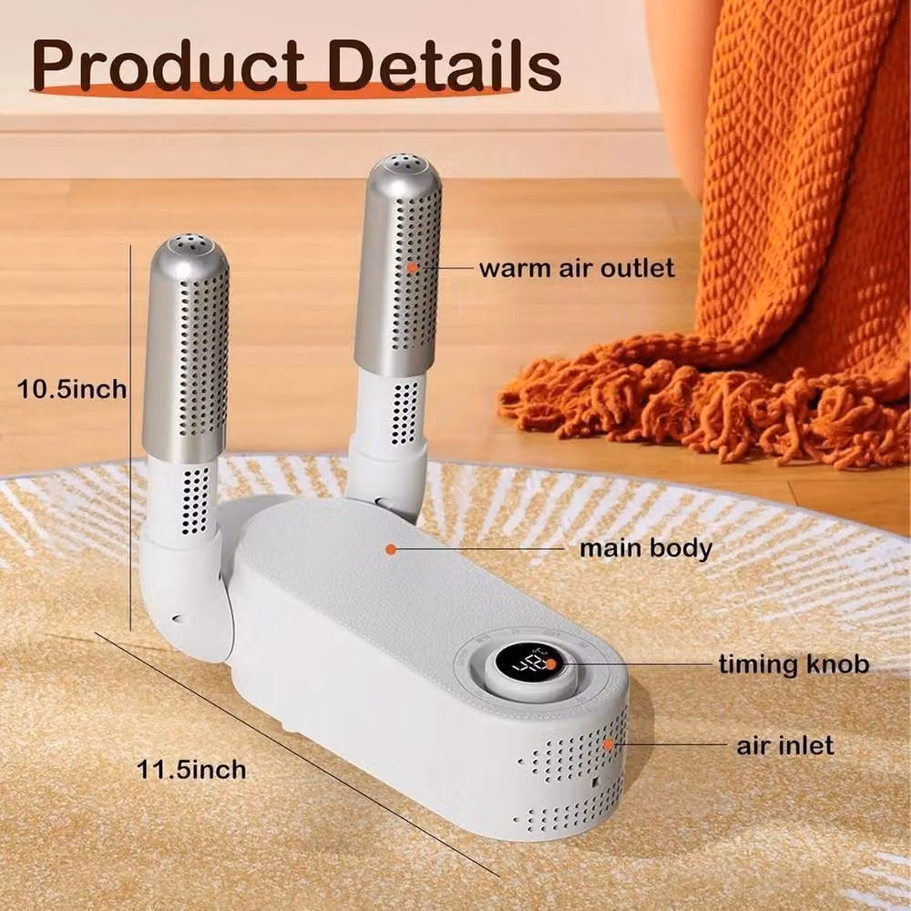 FLAVORA Foldable Multi-use Dryer in White – 2