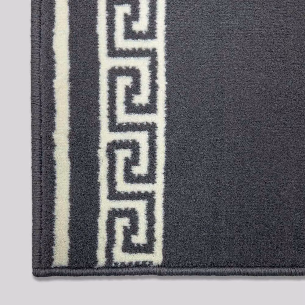 runrug Key Hallway Runner Rug in Grey, W 100 cm x L 390 cm – 4