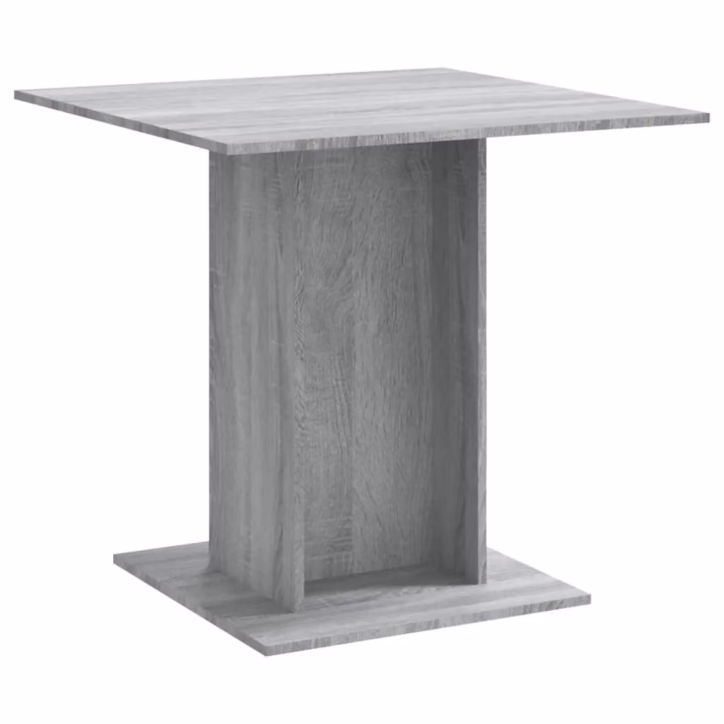 Berkfield Home Grey Sonoma Square Dining Table, W/D/H: 80 x 80 x 75 cm – 2
