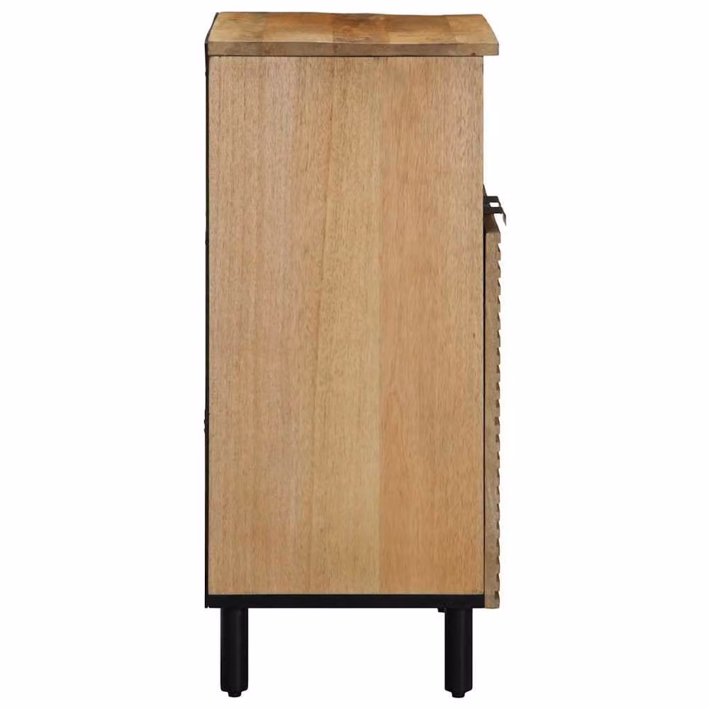Berkfield Home Brown Mango Wood Sideboard, W/D/H: 60 x 33 x 75 cm – 3