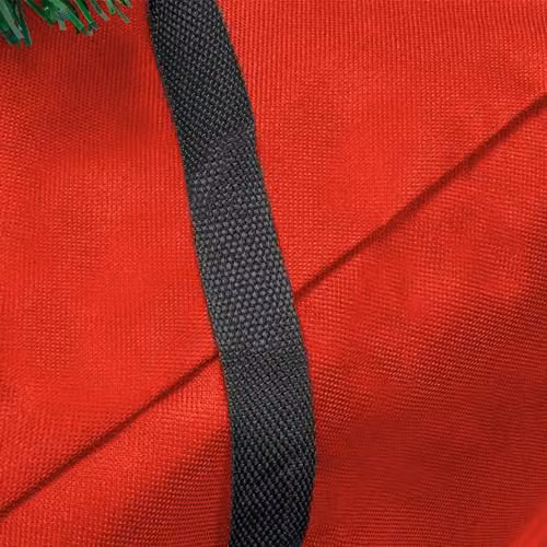 Pelle & Sol Red Christmas Tree Storage Bag with Handles, Fits Up to 9ft Trees – 3