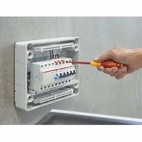 Wiha SB3241 SoftFinish Electric slimFix PZ2 Screwdriver, 100 mm, Red – 2