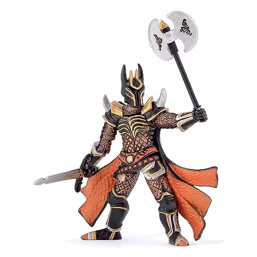 Papo Triple Axe Knight Figurine Multicolour Medieval Collection Fantasy Character