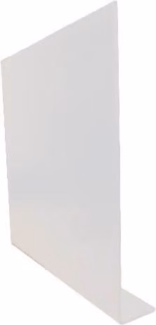 ARP White Powder Coated Aluminium U Profile Fascia L Board, W/D/H: 300 mm x 2 mm x 3 m