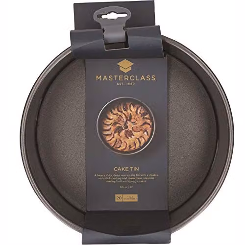 MasterClass Non-Stick Carbon Steel Springform Round Cake Tin, Grey – 2