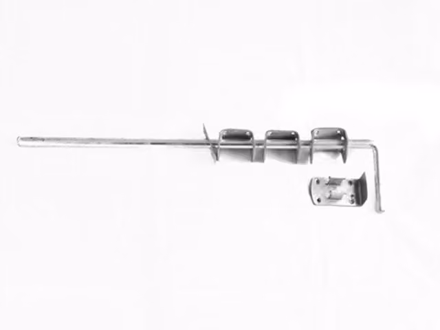Unifix 1260H Heavy Garage Door Bolt Housing, 61 cm, Silver
