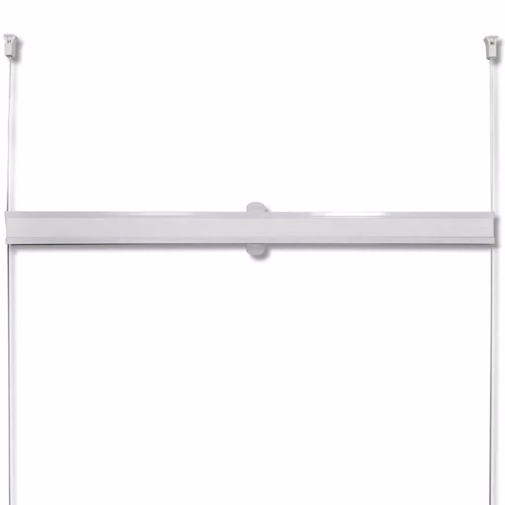 Berkfield Home White Single Pleat Plisse Blind, W: 100 cm, H: 100 cm – 2