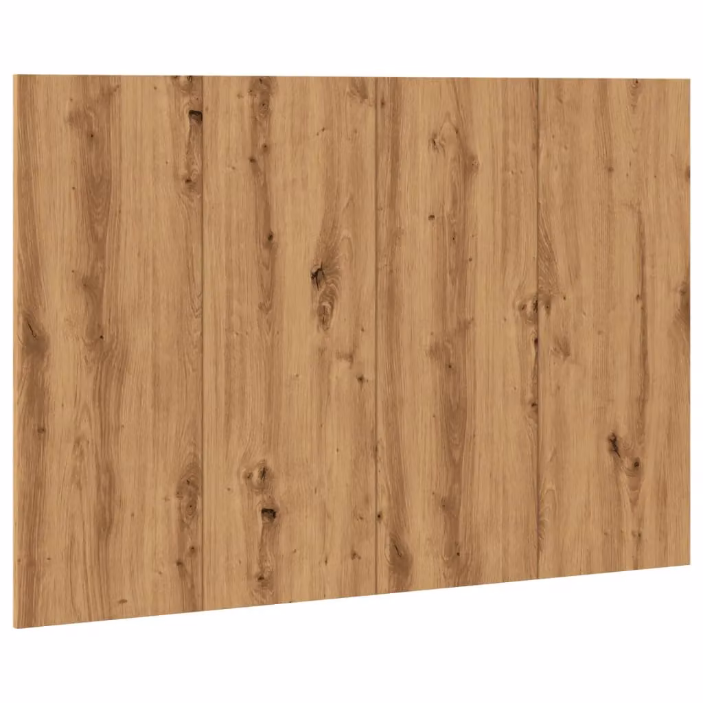 Berkfield Home Artisan Oak Bed Headboard, Brown, W: 120 cm, D: 1.5 cm, H: 80 cm – 2