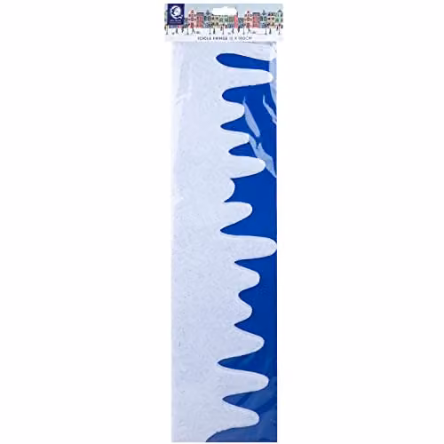 VFM e-Store White Decorative Christmas Icicle Fringe – 2
