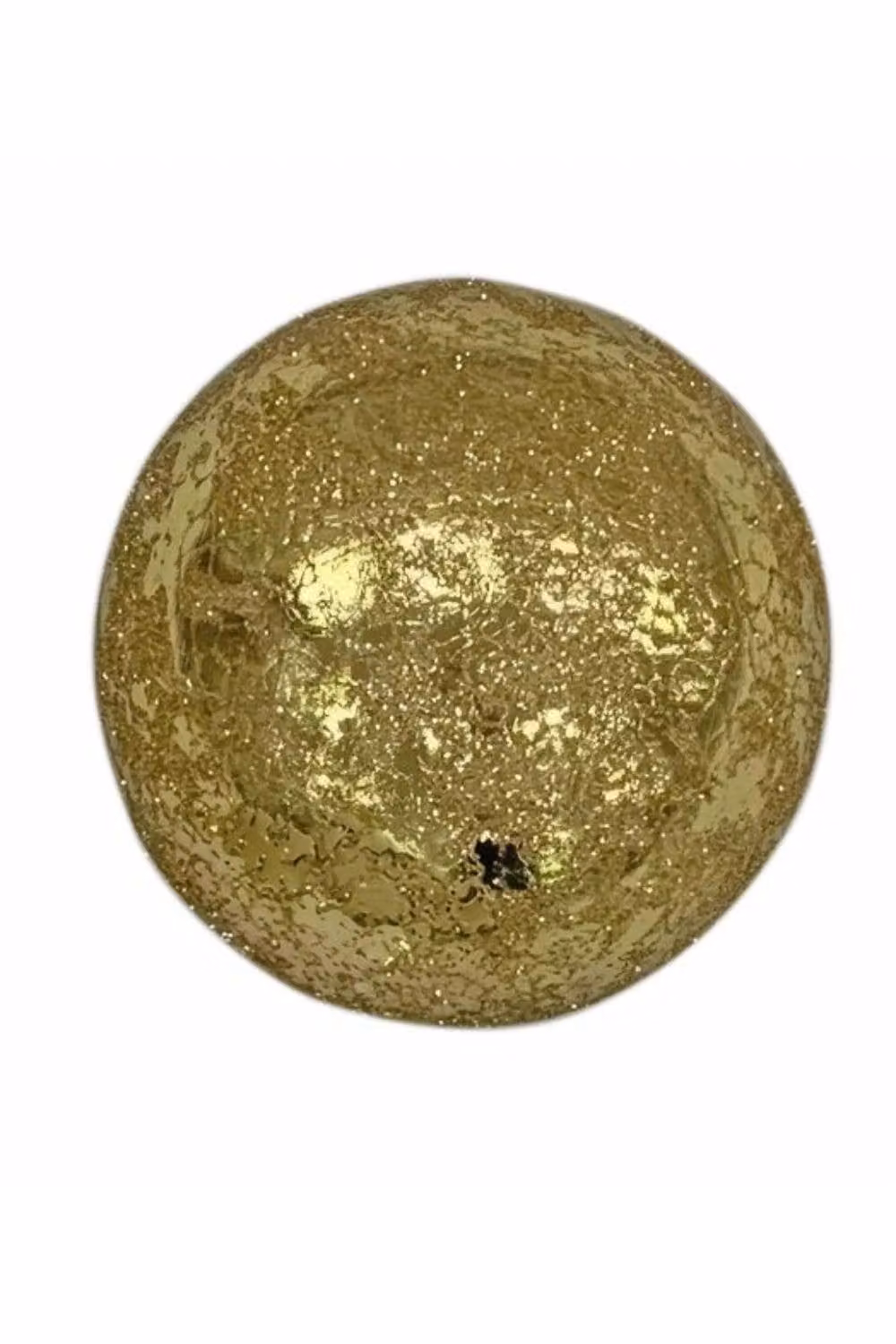 KDMD Gold Metallic Christmas Bauble 3 Pack, Diameter: 9 cm – 2