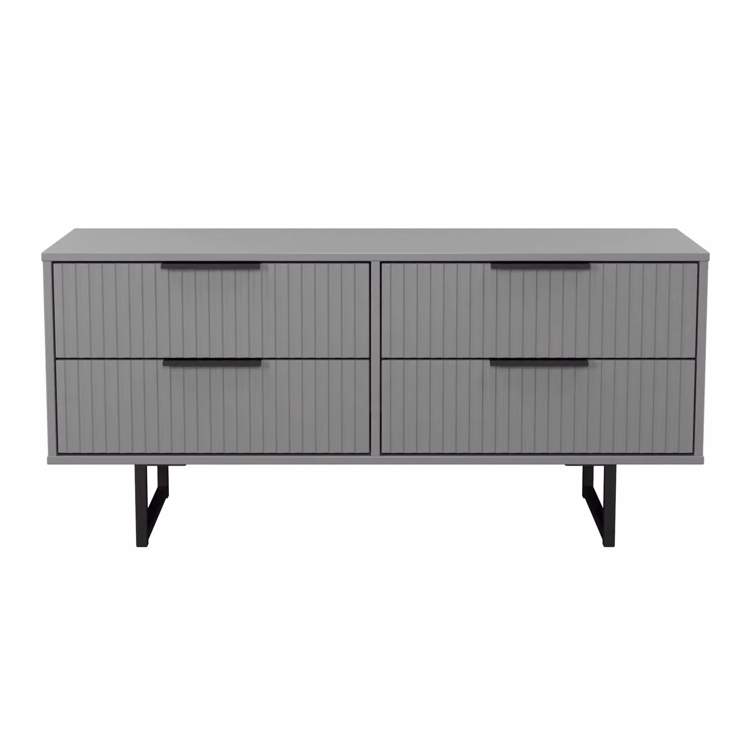 Ready Assembled 2 U Menai 4 Drawer Bed Box in Dark Grey – 2
