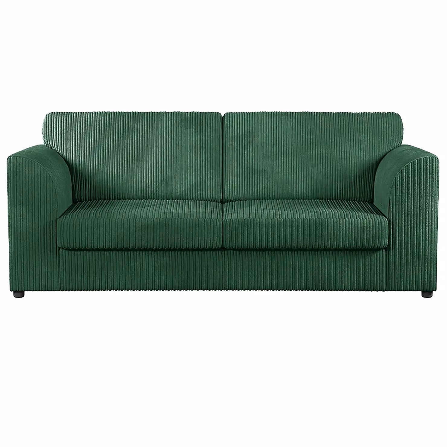 Furnishings For Less UK Luxor Jumbo Cord 3 + 2 Fabric Sofa Suite in Green – 2