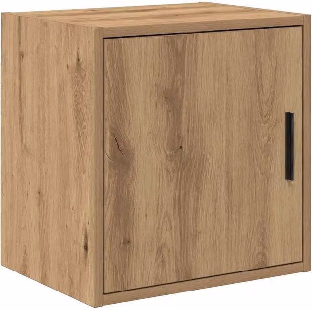 Berkfield Home Artisan Oak Wall Mounted Garage Cabinet in Brown