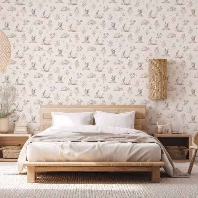 Arthouse Country Walk Multicolour Nature and Floral Washable Wallpaper