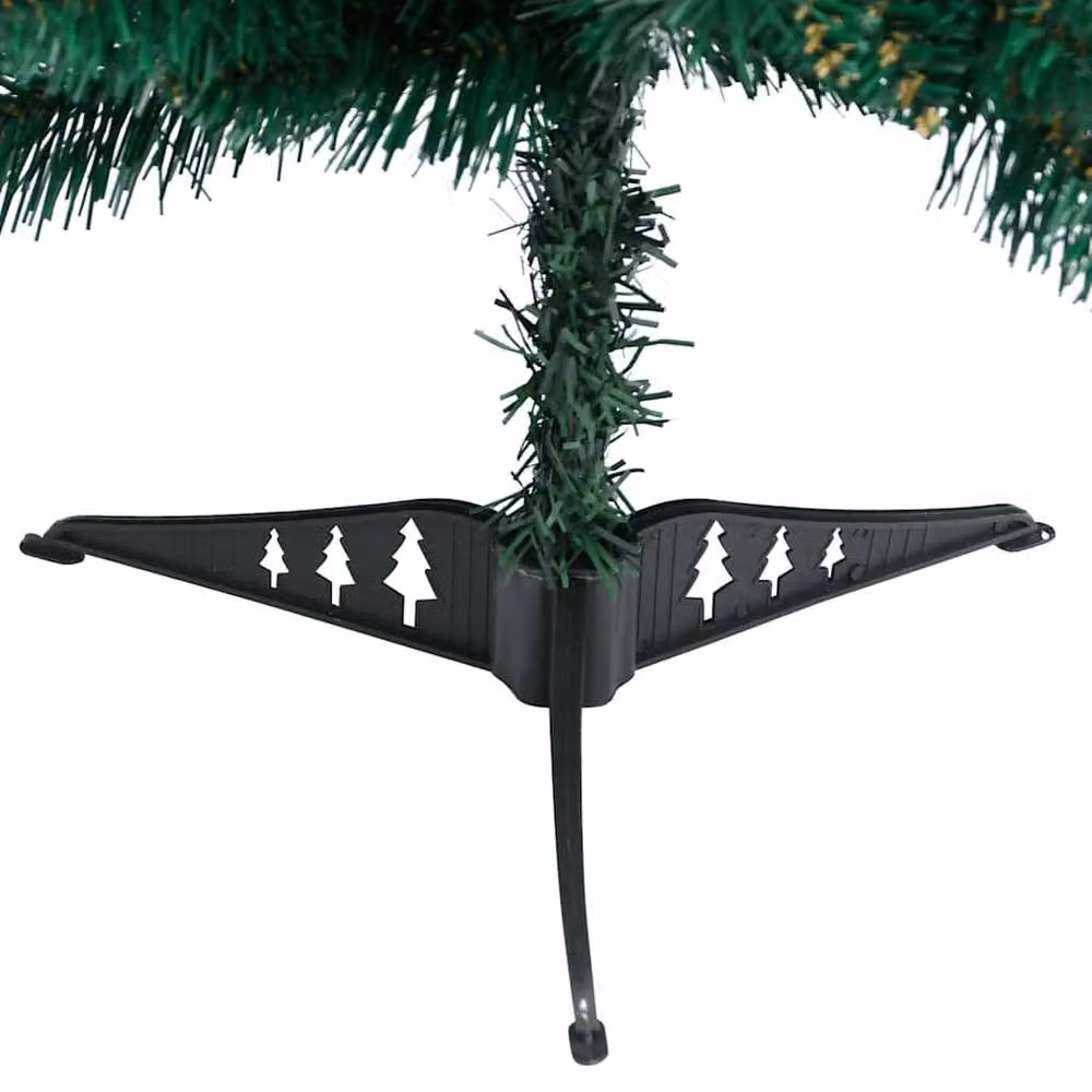 Berkfield Home Beautiful Green Artificial Pre-lit Tabletop Christmas Tree with 45 LEDs, Height: 90 cm – 5