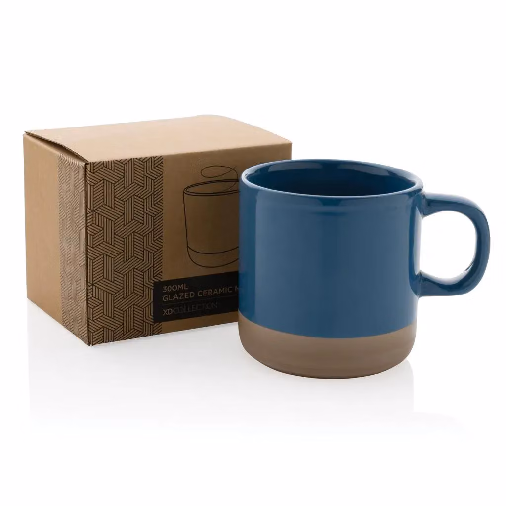 XD Design Blue Glazed Ceramic Mug, 360 ml – 2