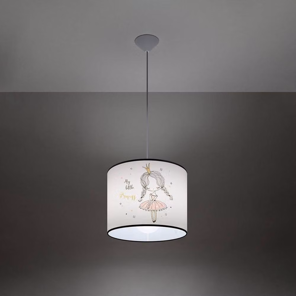 Sollux Lighting Princess Modern LED Pendant Lamp, Multicolour, W/D/H: 30 x 30 x 95 cm – 2