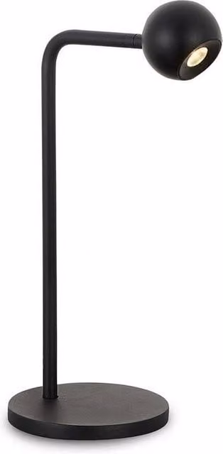 Netlighting Eyes LED Table Lamp, Sand Black, Height: 38.5 cm