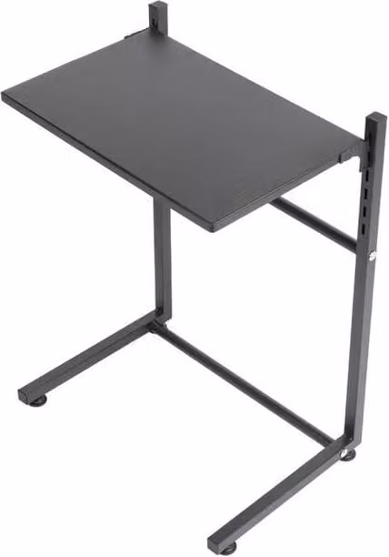 Ventryn Black Metal Air Fryer Storage Rack with Adjustable Shelves for Kitchen Countertops – 1