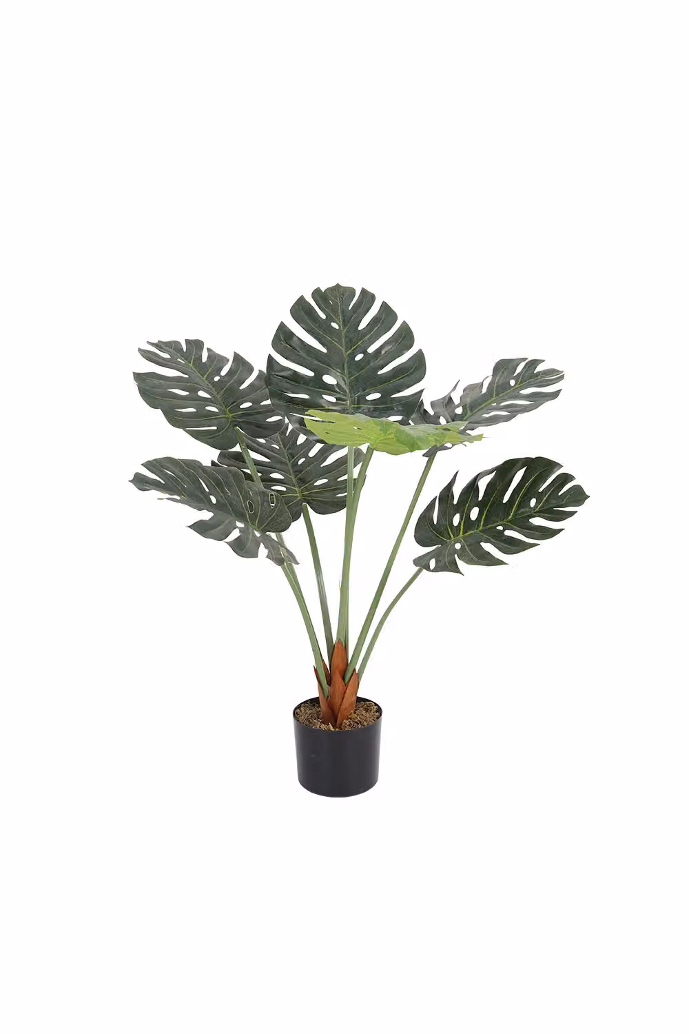 Living and Home 85cm Artificial Tropical Monstera Tree Faux Plant in Green – 3