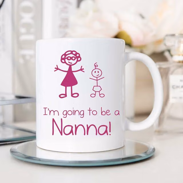 60 Second Makeover I'm Going To Be A Nanna Again Ceramic Mug in White