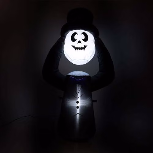 VFM e-Store Halloween Inflatable Undertaker Ghost Decoration in Black – 6