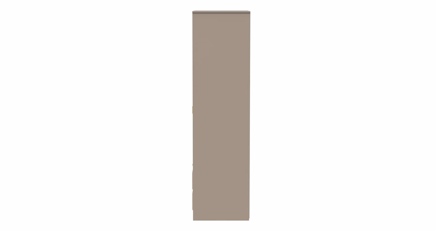 2 U Metro Ready Assembled 2 Door 2 Drawer Wardrobe in Light Brown – 2
