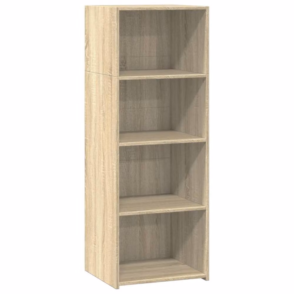 Berkfield Home Sonoma Oak Highboard in Light Brown, W/D/H: 45 x 41 x 124 cm – 3