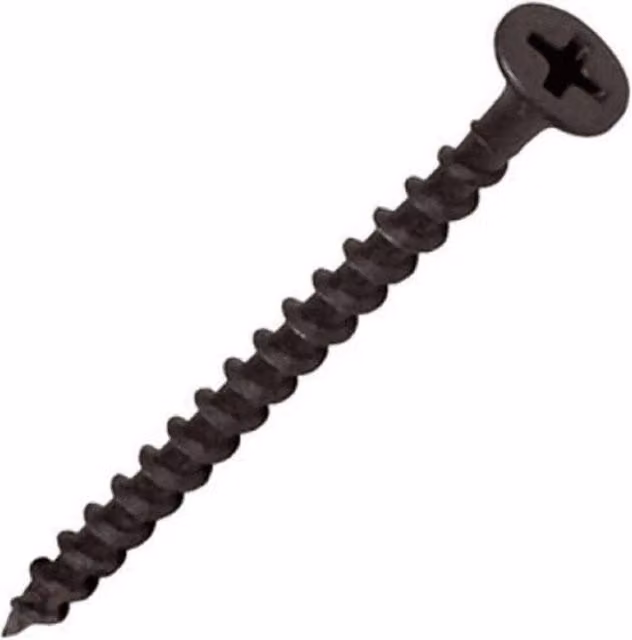 Picardy Black Phosphate Phillips Drywall Screws, Pack of 100, Size: 0.42 x 0.75 cm
