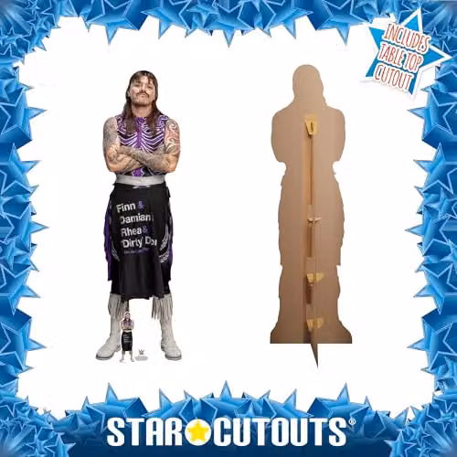 Star Cutouts SC4545 WWE Dominik Mysterio Judgment Day Lifesize Cardboard Cutout, Multicolour Freestanding Party Decoration – 3
