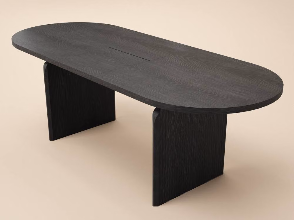Solace+Co Scandinavian Extendable Dining Table with 5 Green Chairs and Black Bench – 3