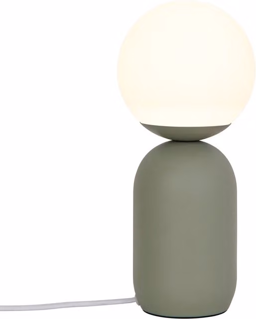 Nordlux Notti Green Metal Table Lamp with E14 Bulb Socket – 1
