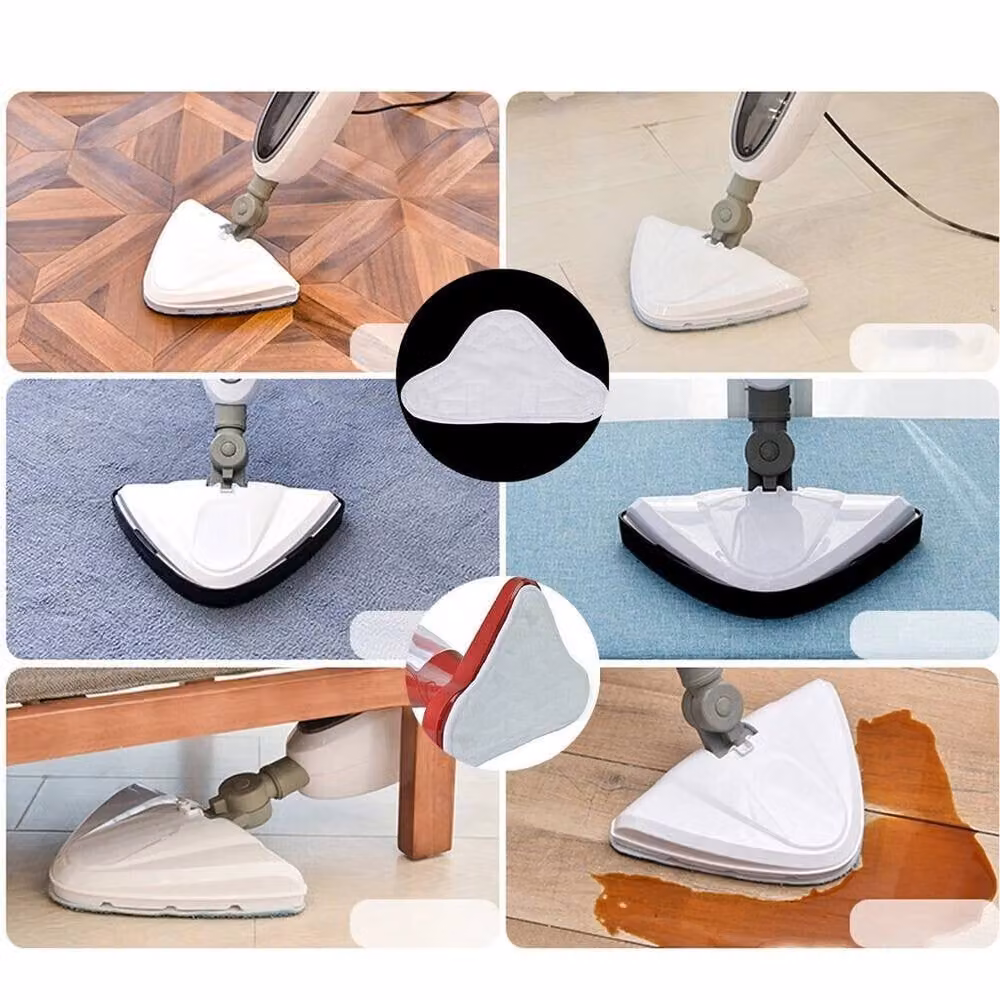 SPETLEK 10 Pack Replacement Pads for Thane H2O X5 Steam Mop in White – 2