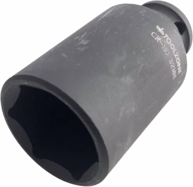 Garden Mile 32mm Impact Air Gun Socket, Black