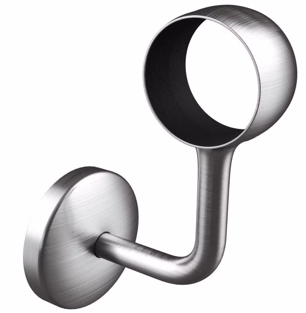 Forgeworks Brushed Stainless Steel Indoor Stair Handrail Kit, Silver, 2.4m – 3