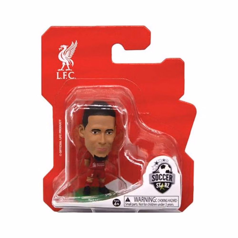 Liverpool FC Virgil Van Dijk 2026 SoccerStarz Football Figurine, Red and Multicolour Plastic Tabletop Collectible – 2