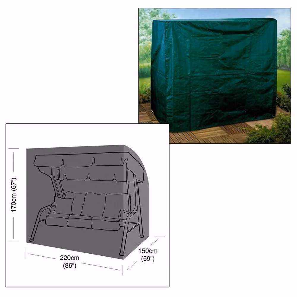 KORVIXA Heavy Duty Waterproof Swinging Cover in Green – 2