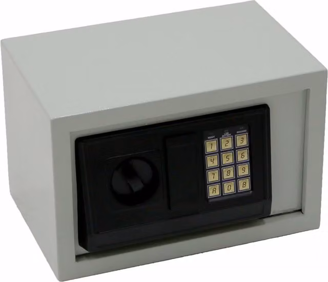 Oypla 8.5L Digital Electronic Steel Security Safe Box, Grey