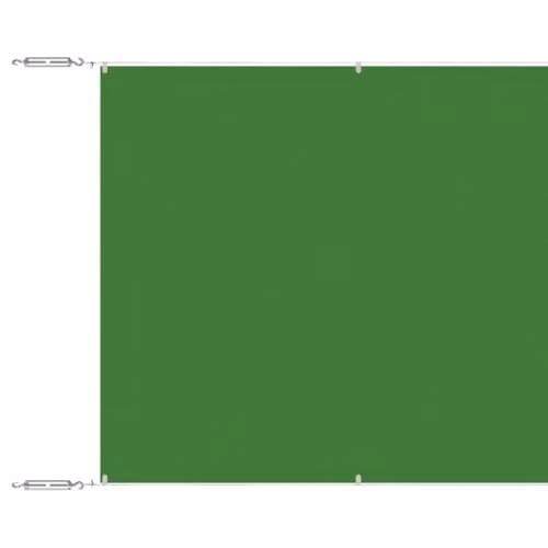 vidaXL Vertical Awning in Light Green Oxford Fabric, W: 100 cm, L: 600 cm – 1