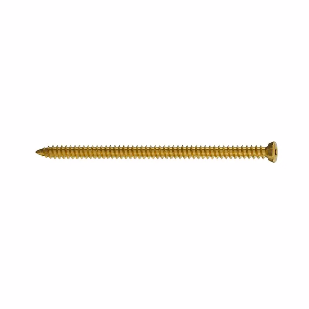 Securfix Gold Self-Countersinking Torx Concrete Screws, Pack of 10 – 2