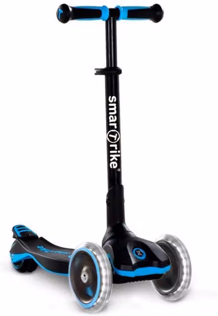 SmarTrike Foldable Scooter with Light and Sound - Blue