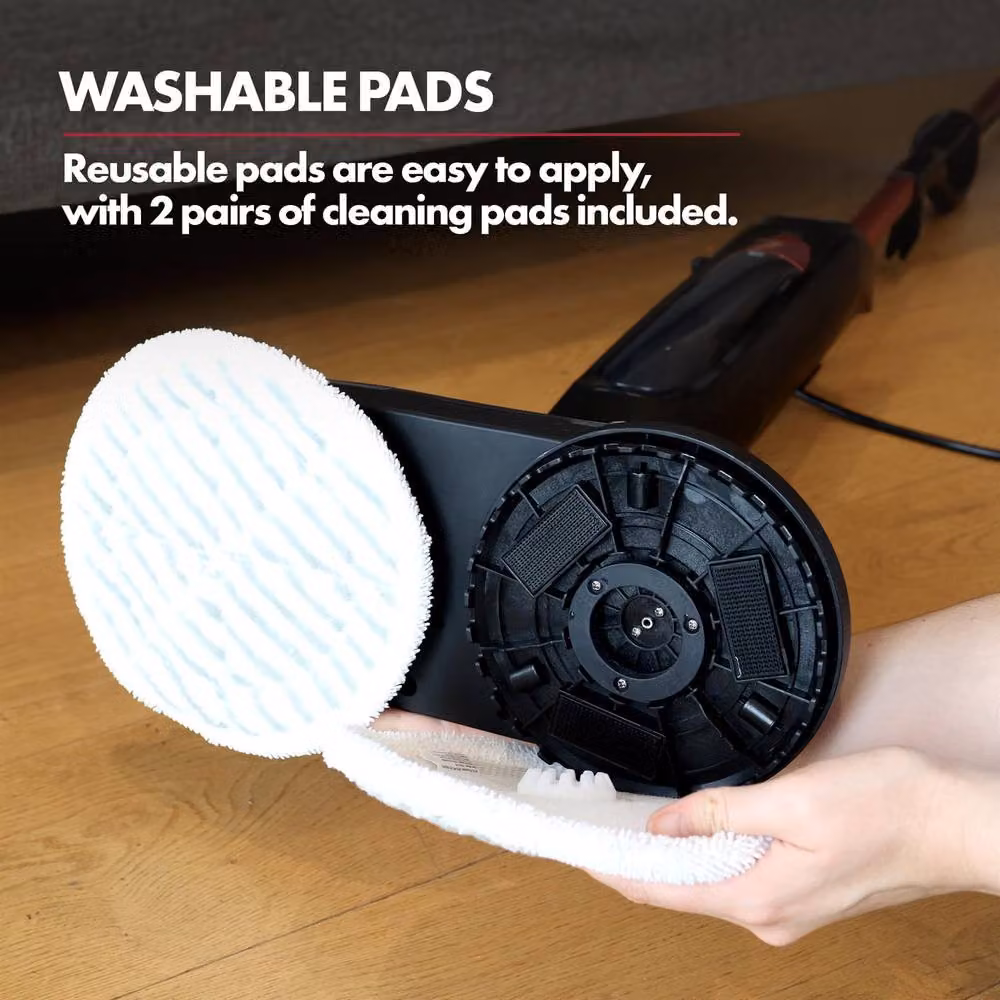 Ewbank HYDROS2 Steam and Spin Mop, 1500W, Black with LED Headlight – 5
