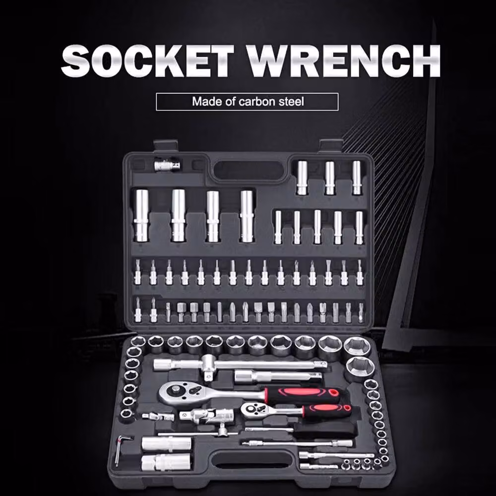 EONLION 94-Piece Socket Set and Screwdriver Bit Tool Kit in Silver – 3