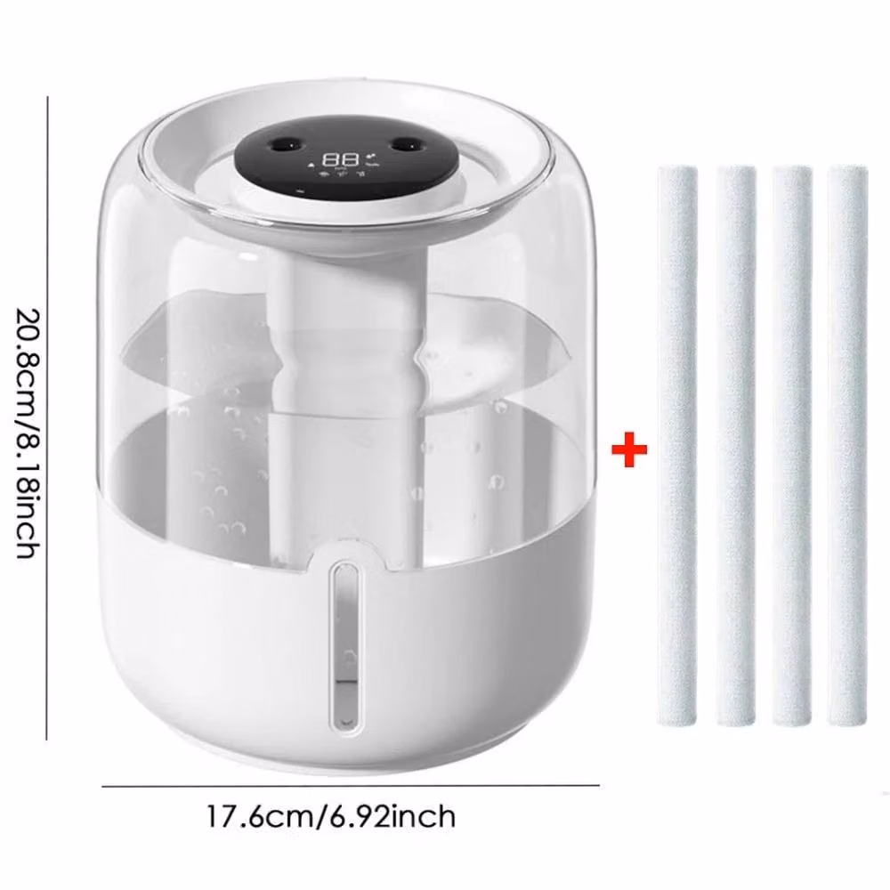 FLAVORA Large Capacity Cool Mist Ultrasonic Humidifier, White – 2