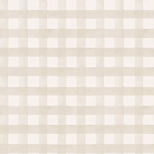 Holden Decor Watercolour Gingham Check Wallpaper in Beige and White