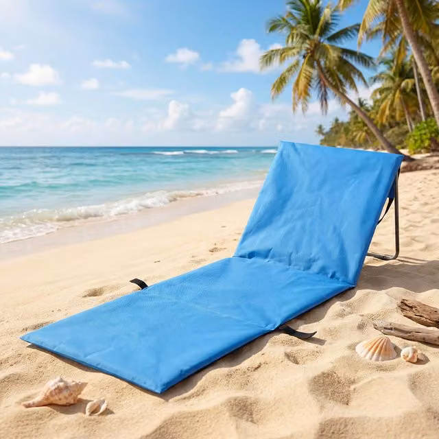 Active Sport Beach Lounger in Blue
