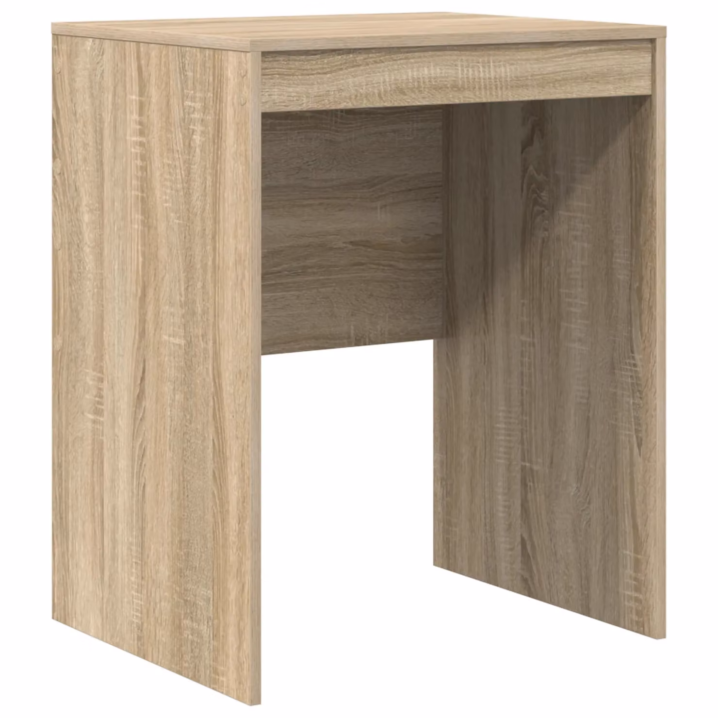 Berkfield Home Computer Desk in Sonoma Oak Brown, W/D/H: 60 x 50 x 76 cm – 1