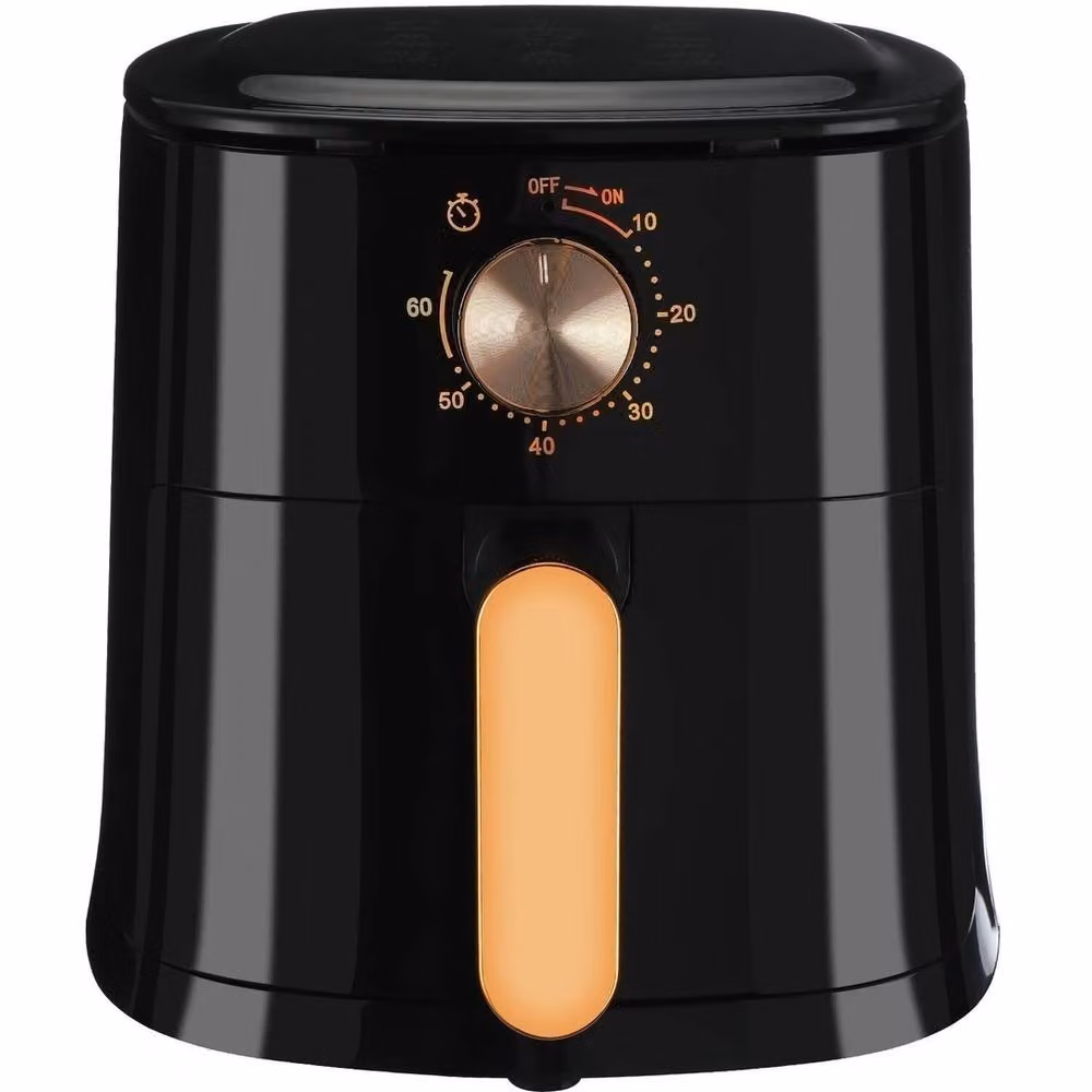 NESTLUNE 5.5L Manual Air Fryer Large Healthy Oil-Free Oven in Black, W: 100 cm, D: 15 cm, H: 15 cm – 6