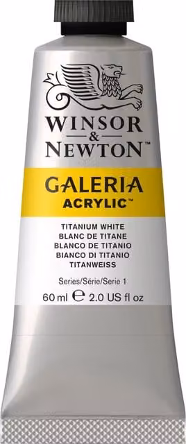 Winsor and Newton Galeria Acrylic Paint in Titanium White